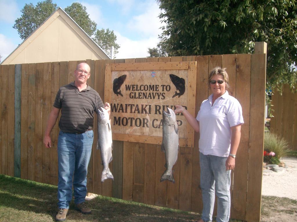 Glenavys Waitaki River Motor Camp Bagian luar foto